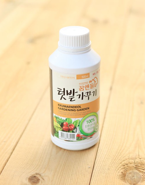 꿈앤들 텃밭가꾸기 500ml / 액체비료 식물영양제 (제조 23년3월)